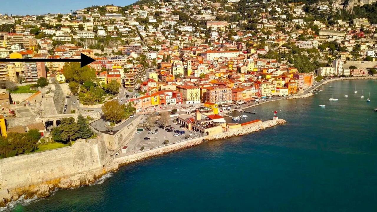 Appartamento New ! Sea View Design + Balcony 203 Villefranche-sur-Mer Esterno foto